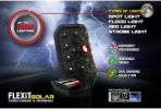 Striker Flex-It Solar Flashlgt W/Usb Quick Charge Port 5 Mode