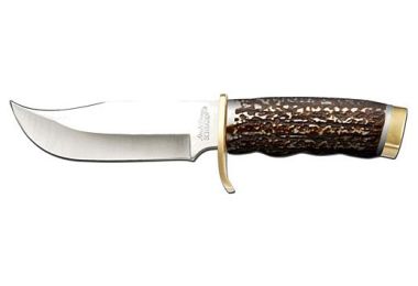 UNCLE HENRY KNIFE NEXT GEN STAGLON 5.5" BLD W/LTHR SHEATH