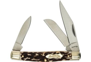 UNCLE HENRY KNIFE NEXT GEN STAGLON RANCHER 3-BLADE