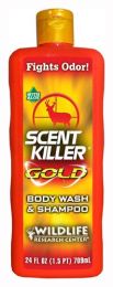 Wrc Body Wash & Shampoo Scent Killer Gold 24Fl Oz Squeeze