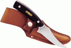 Old Timer Knife Sharpfinger 3.3" Fixed Ss Delrin W/Sheath