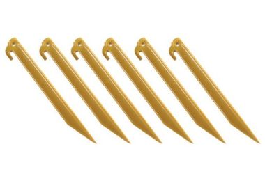 COLEMAN 9" ABS TENT STAKES 6 STAKES PER PACK