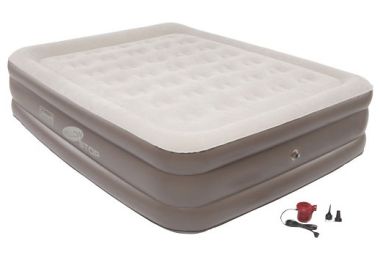 Coleman Supportrest Pillowstop Plus Dh Queen W/120V Combo