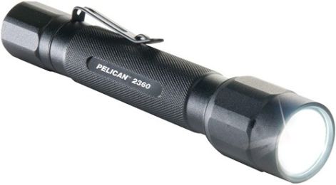 Pelican Tac Led Light 3 Modes High/Low/Strobe 375 Lumens Blk
