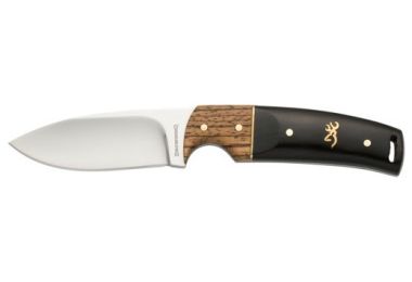 Bg Knife Buckmark Hunter 3" Blade Hardwood W/Sheath