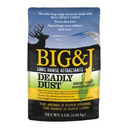 BIG AND J DEADLY DUST SWEET CORN ATTRACTANT 5 LB.