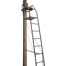 Big Dog Blue Tick Ladder Stand 16 ft.