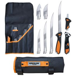 Havalon Talon Hunt Knife Kit Black/Orange