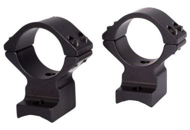 TALLEY RINGS LOW 1" BROWNING X-BOLT BLACK ANODIZED