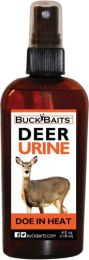 Buck Baits Deer Lure Doe In Heat 4Fl. Oz Bottle