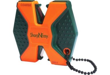 ACCUSHARP SHARP-N-EASY 2-STEP KNIFE SHARPENER CERAMIC BLAZE