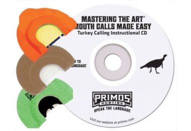 PRIMOS TURKEY CALL DIAPHRAGM PACK MTA W/INSTRUCTIONAL CD