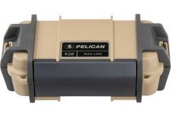 Pelican Ruck Case Medium R20 W/Divider Tan Id 7.1"X3.4"X2"