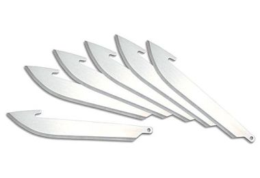 OUTDOOR EDGE 3.5" REPLACEMENT BLADES 6-PACK CLAM PACK