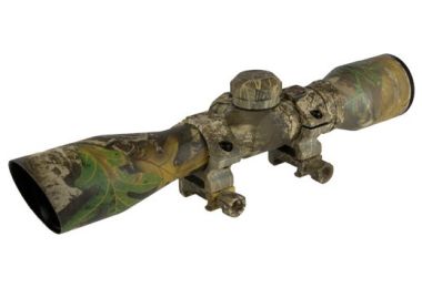 TRUGLO CROSSBOW SCOPE 4X32 CAMO WITH RINGS